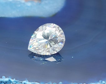 7*9mm& 8*10mm Pear Cut DEF White Moissanite