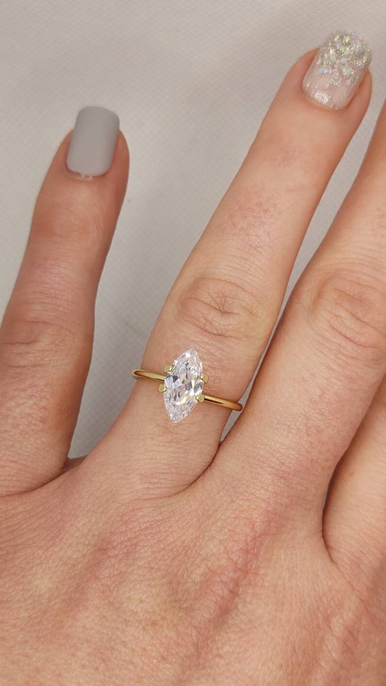 CZ Gemstone/Engagement Ring Try On Kit zdjęcie 6