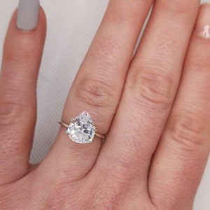 CZ Gemstone/Engagement Ring Try On Kit zdjęcie 7