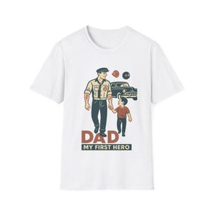 Camiseta unisex suave con dibujos animados de los 90 para el Día del Padre: idea de regalo nostálgico para papá, camiseta retro, top gráfico vintage, Día del Padre