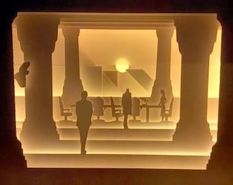 Blade Runner: More Human Than Human LED Lightbox from Delightbox™