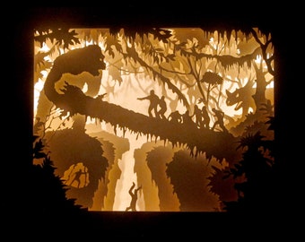 King Kong: Visit Skull Island LED Delightbox™