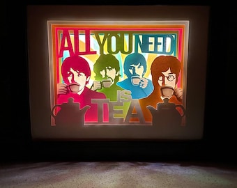 The Beatles: All You Need Is Tea LED Delightbox™