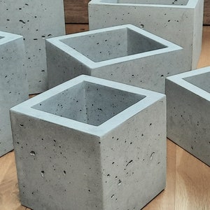 Flowerpot | Plant pot | Planter | made of CONCRETE frost-proof TOP DESIGN flowerpots / plant pots / planters