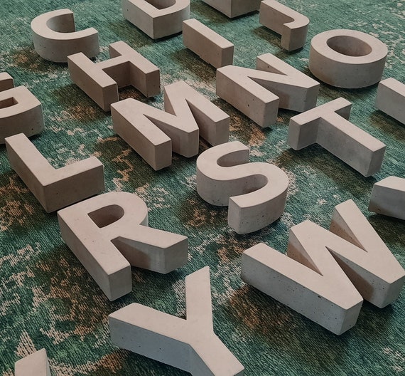 Outdoor Concrete Lettering Metal Letters For Concrete LITASIGN