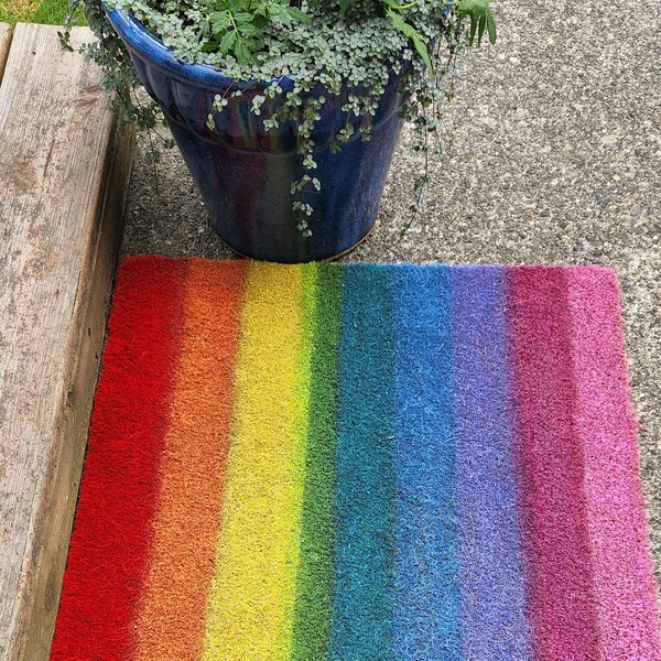 Tribal Hippie Trippy Door Mat main image 1