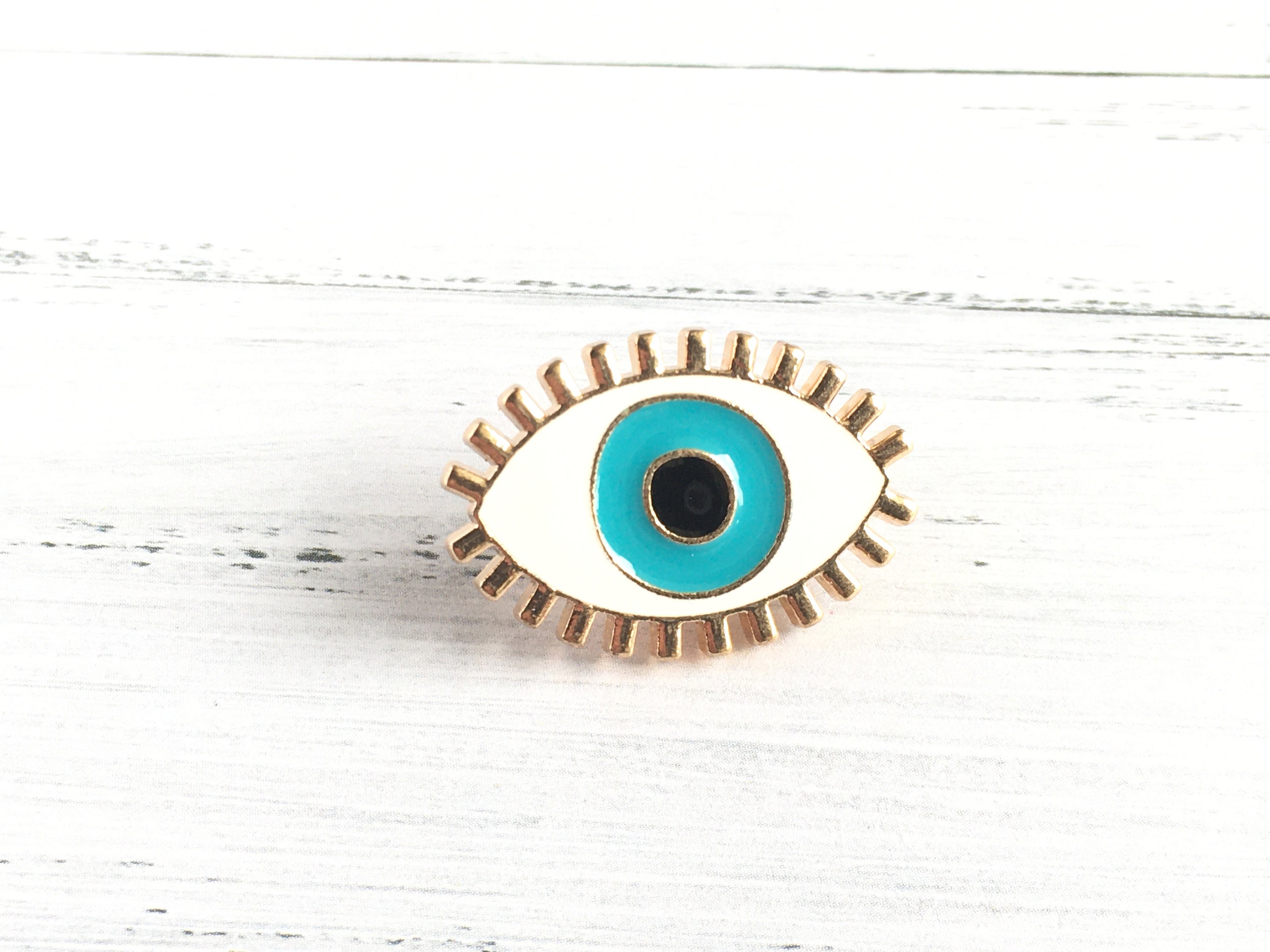 Artibetter 2 Stücke Blaue Augen Halsketten türkisches amulett