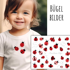 33 patchs thermocollants de petits scarabées, coccinelles à repasser, scarabées noirs et rouges, patchs thermocollants, coccinelles, SKU 5.000.184