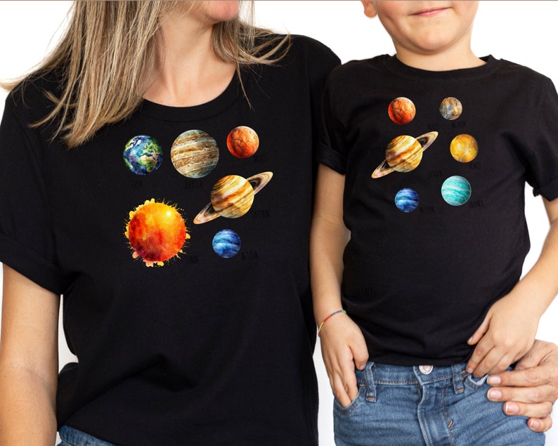 9 thermocollants système solaire, soleil et planètes à repasser, explorateurs de l'espace, thermocollants planètes pour enfants, explorer l'espace image 6