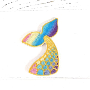 Mermaid tail for ironing on, appliques, mermaid, nymph, patch, mermaid for ironing on, sticker, SKU 5.000.564