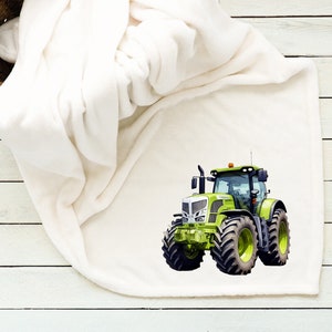 Iron-on picture tractor with name, tractor, iron-on picture name, customizable, individual, iron-on patch, watercolor, farm, agricultural machine image 7