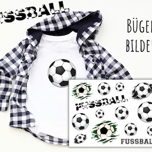14 iron-on football patches, iron-on footballs, iron-on footballs for children, iron-on patches for boys and girls, SKU 5.000.068