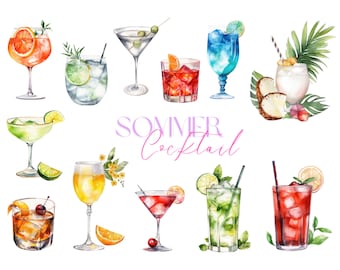 12 strijkapplicaties cocktail, zomercocktail, SKU 5.000.045