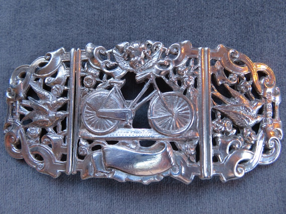 Nurses silver belt clearance buckles