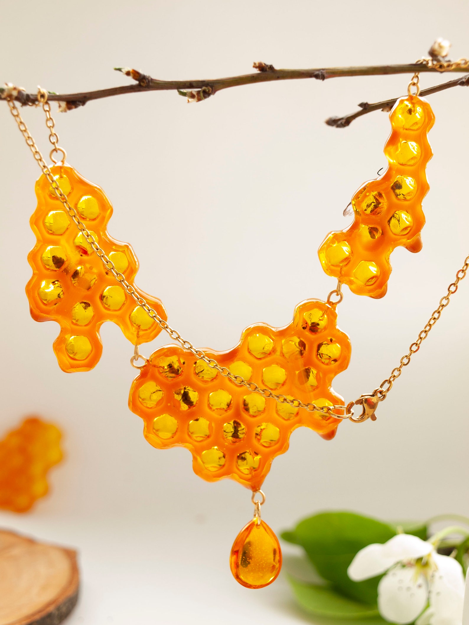 Realistic Bee Necklace Jewelry Insects Lover Gift Etsy