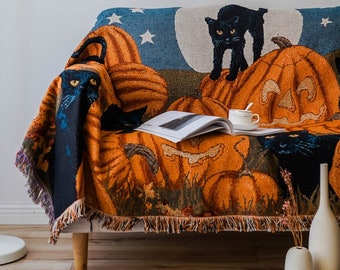 Halloween Blanket Throw Hypoallergenic Comforter Home Decor Soft Breathable Warm Lightweight for Adults Women Gift Birthday Presents Throw Blankets 80x60inches Halloween Blanket Throw Hypoallergenic Comforter Home Decor Soft Breathable Warm Lightweight for Adults Women Gift Birthday Presents Throw Blankets 80x60inches