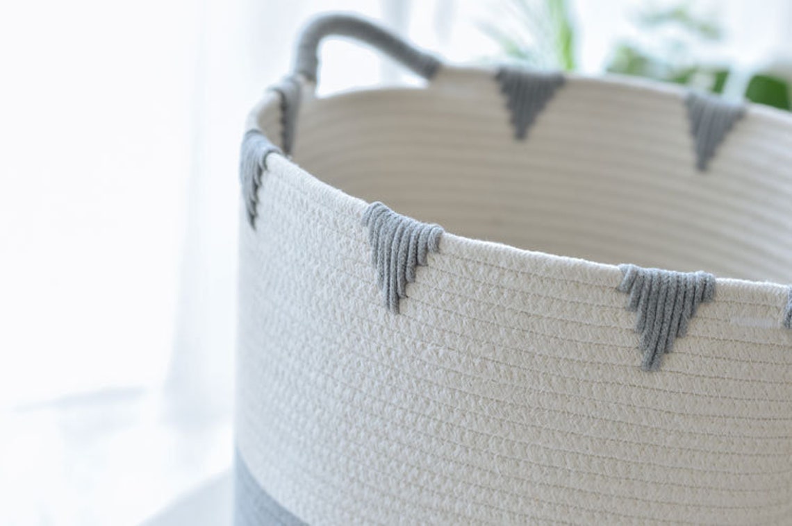 Kostenloser Versand Großer Baumwollseil Bestickter | Etsy