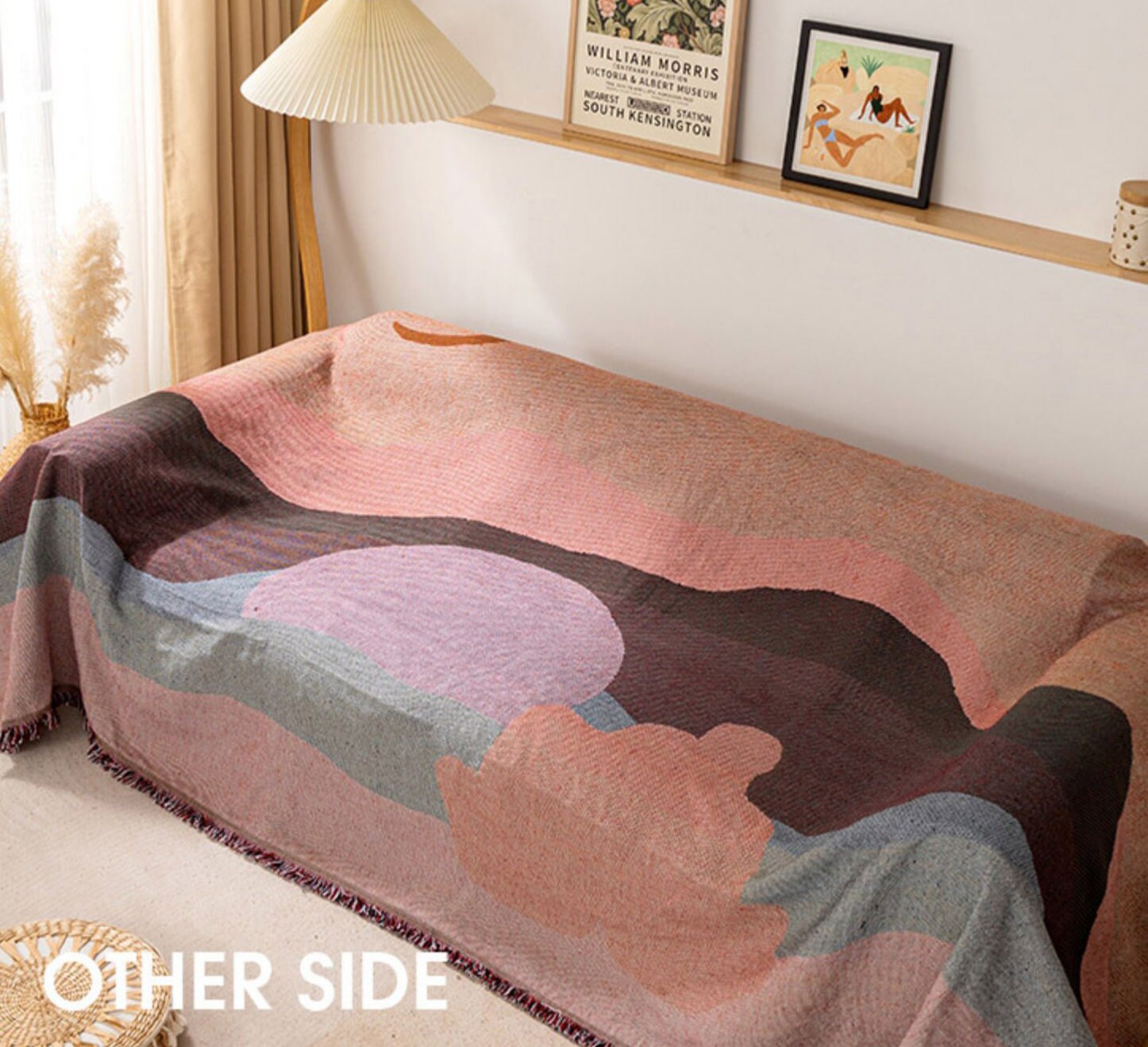 Abstract Art Wall Art Blanket Tapestry Blanket Couch Throw Etsy