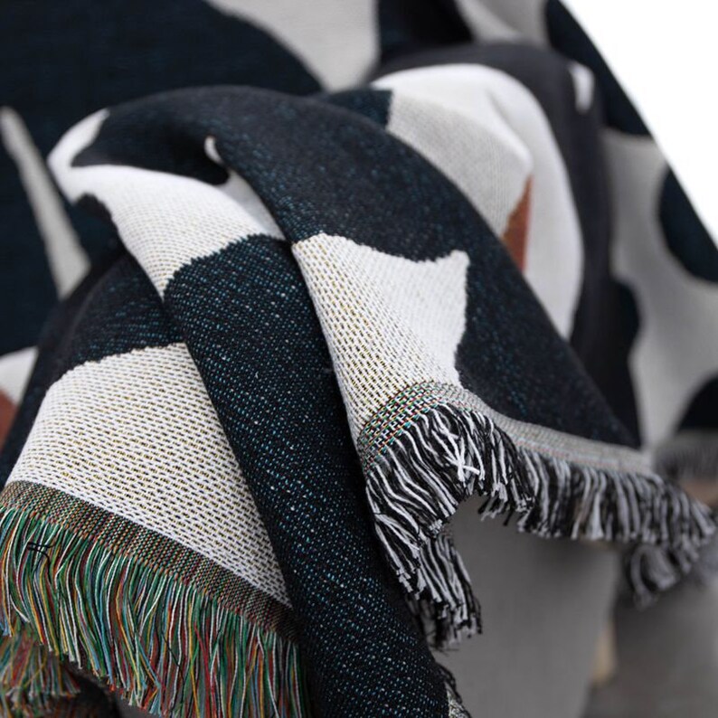 Nordic Blanket Wall Art Blanket Tapestry Blanket Couch Etsy
