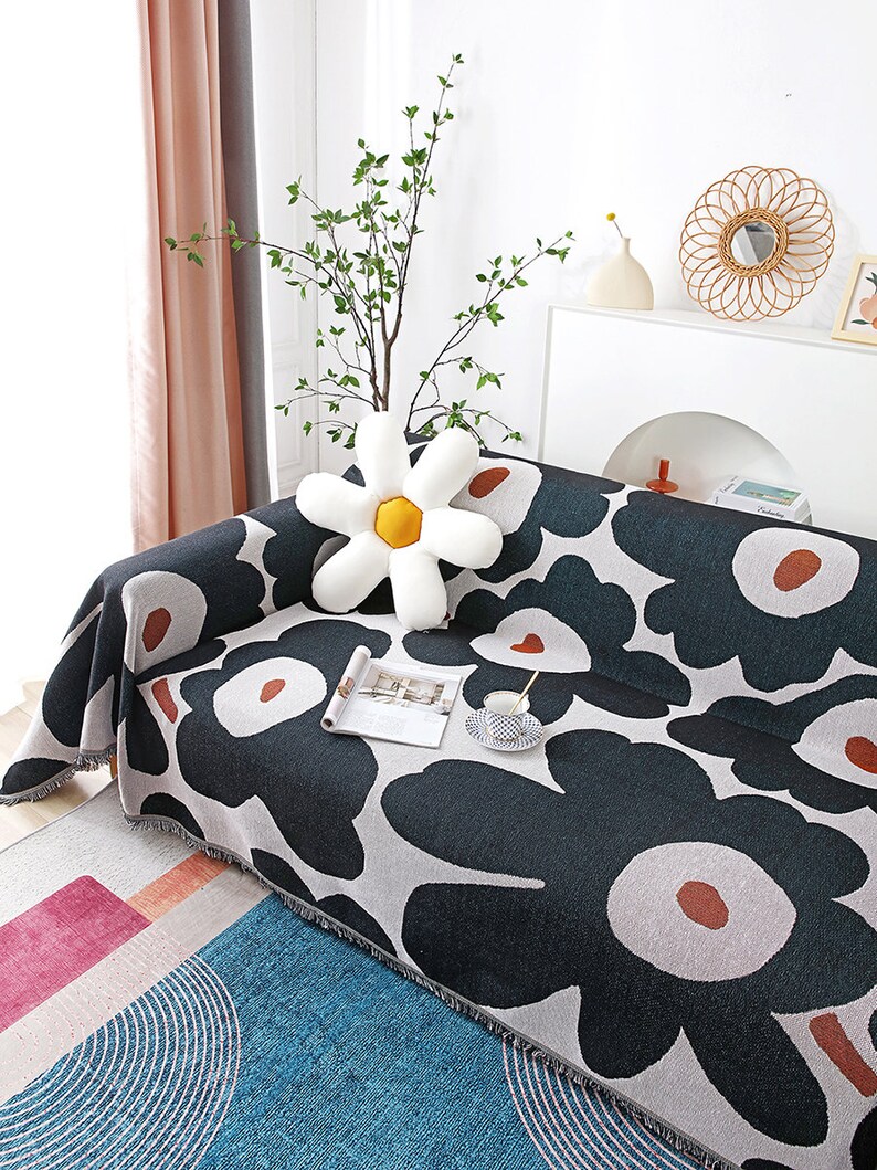 Nordic Blanket Wall Art Blanket Tapestry Blanket Couch Etsy