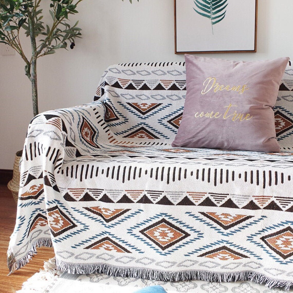 Luxury Aztec ThrowCozy Nap Throw BlanketSofa Etsy