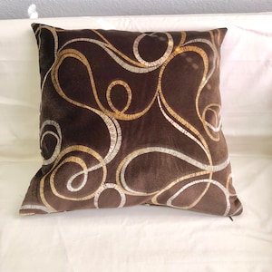 Soft High-end Water repellent  Velvet Pillow Cover,Made To Order.