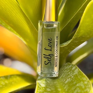 Self Love - Pure essential oil perfume - Natural Perfume Scent - Neroli - Coconut oil