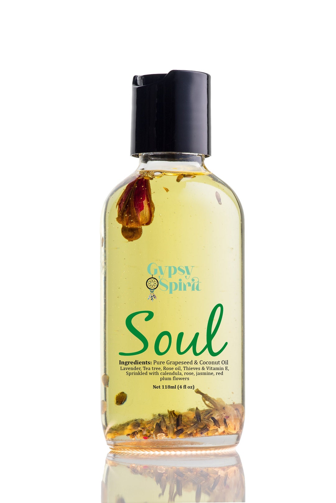 Organic Grapeseed Body Oil | Natural Lavender Massage Oil (4oz) - Etsy