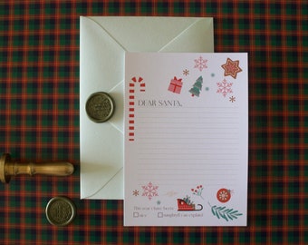 Santa Letter | Santa Stationery Kit | Letter From Santa | Letter from the North Pole