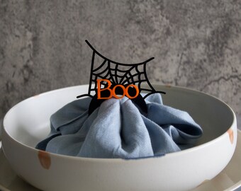 Halloween Napkin Ring | Halloween Plate Decor | Napkin Holder | Halloween Napkin Holder