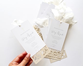 Personalized First Communion Remembrance Card, Modern Baptism Favor, Christening Keepsake, Confirmation Invitation Detail, Custom Holy Card