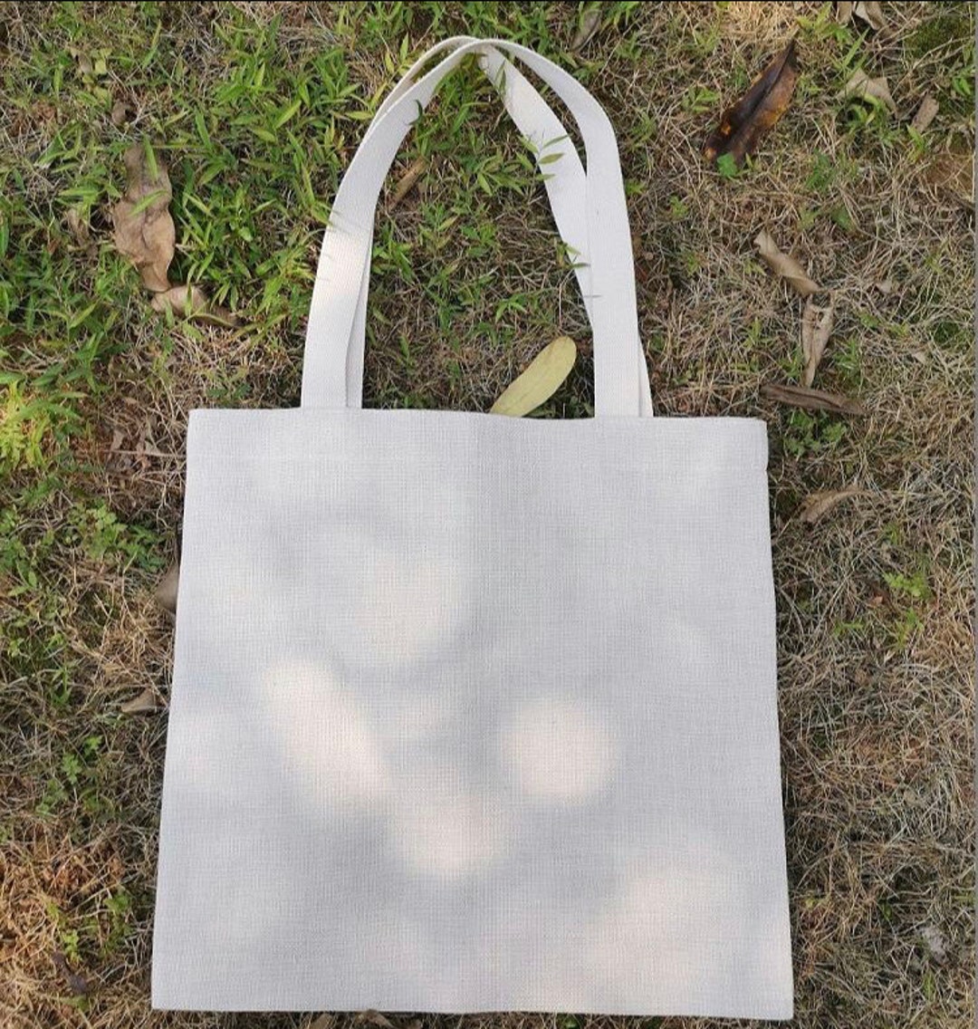 100 Polyester Tote Bag Sublimation Blank With Golden Zipper Thick