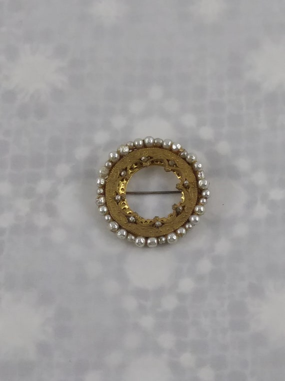 Miriam Haskell Brooch