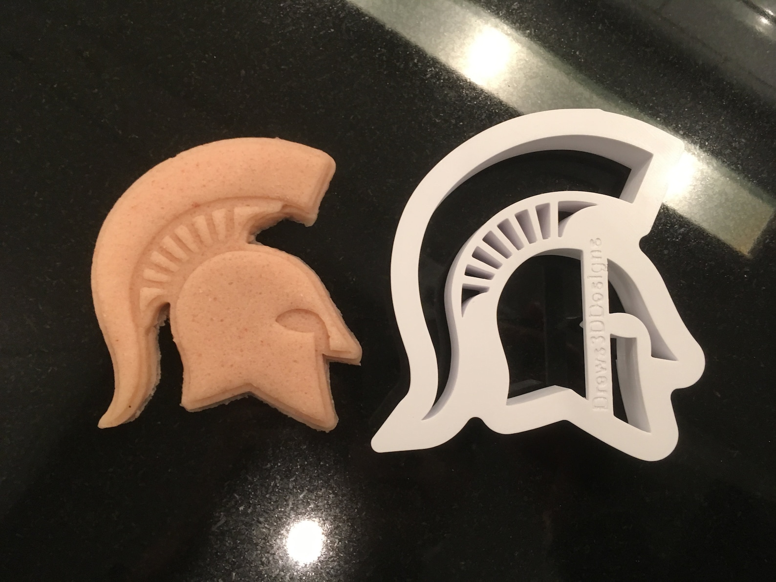 Officially Licensed Michigan State Spartan Cookie Cutter Etsy Hong Kong