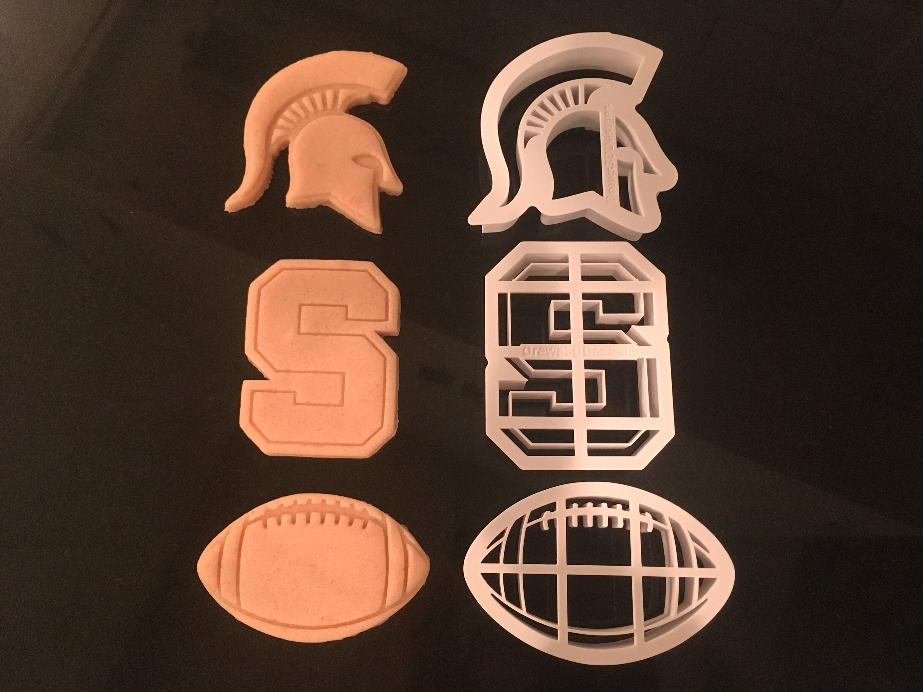 Officially Licensed Michigan State Cookie Cutter Set Etsy