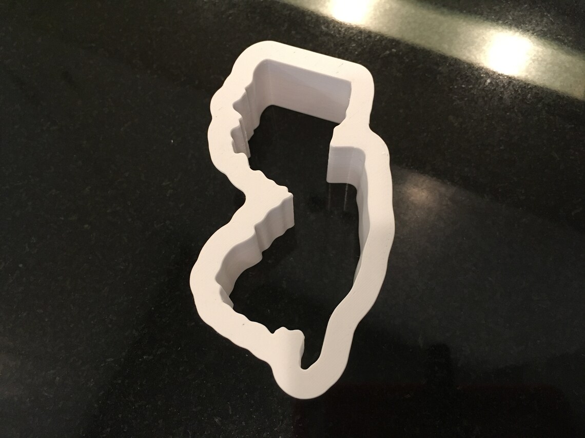 New Jersey Cookie Cutter Etsy