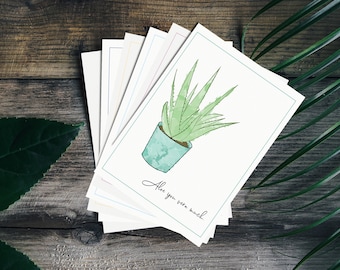 Love Themed Flower Puns/ Wall Art Print/ All Five Package Set/ Print Art Design/ Graphic Design/ Watercolor Ascetic/ Line Art Drawn