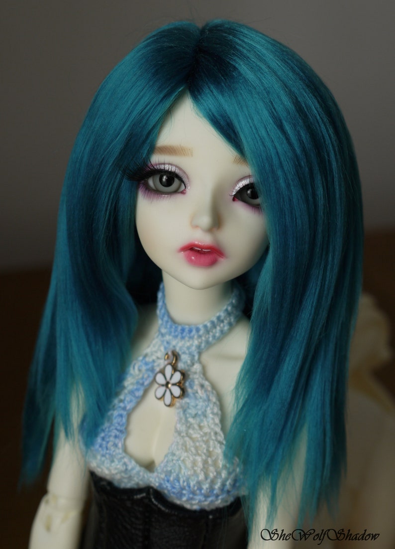 bjd yarn wig