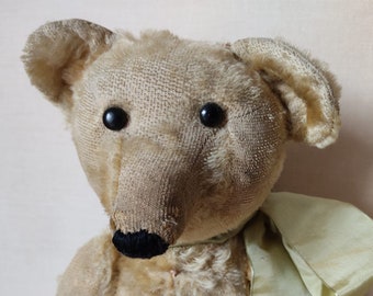 Ours en peluche ours Steiff antique 40 cm 16 pouces mauvais état