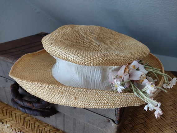 wicker summer hat
