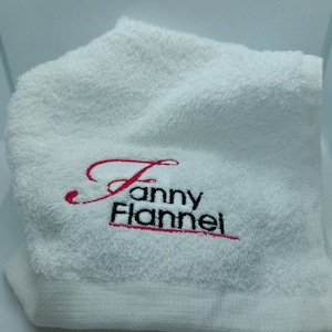 Novelty cotton flannel for the woman who needs everything Twat Towel, Fanny Flannel or Beaver Cleaner image 4