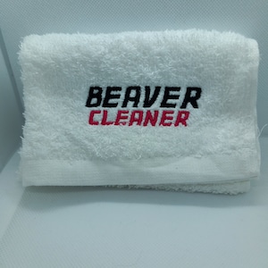 Novelty cotton flannel for the woman who needs everything Twat Towel, Fanny Flannel or Beaver Cleaner image 1