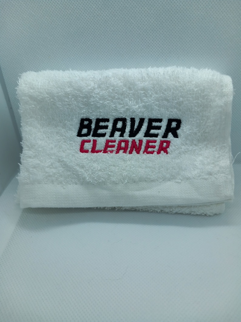 Novelty cotton flannel for the woman who needs everything Twat Towel, Fanny Flannel or Beaver Cleaner image 1
