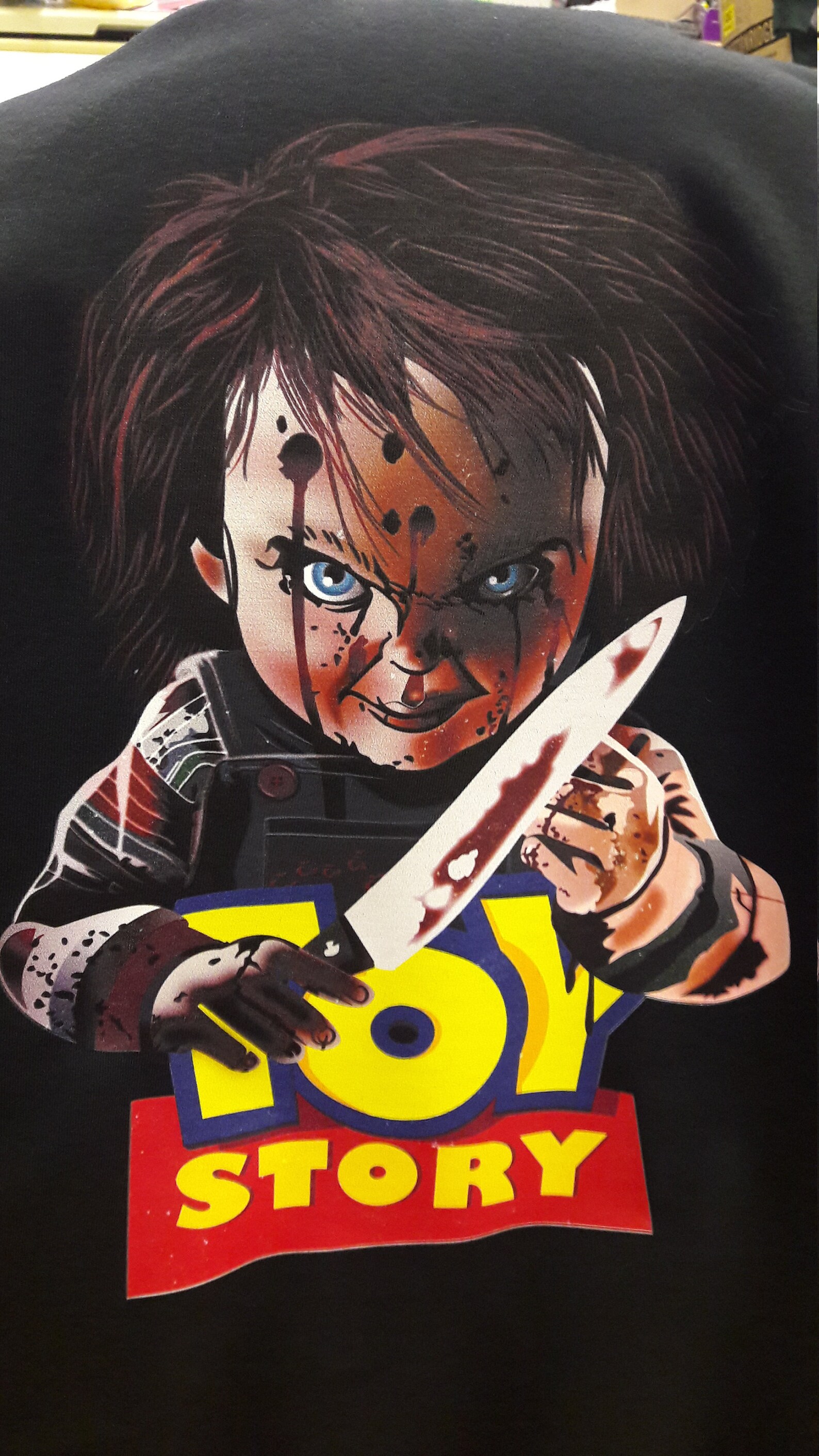 Child's Play chucky Toy Story Mashup Printed Etsy