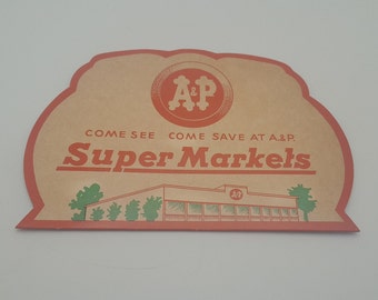 Needle book for A & P Supermarkets, 1950s