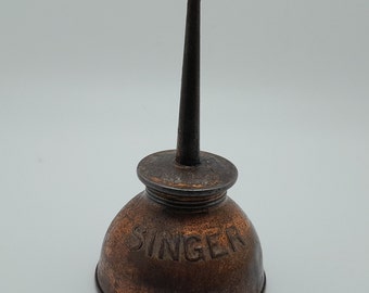Vintage Singer sewing machine oil can