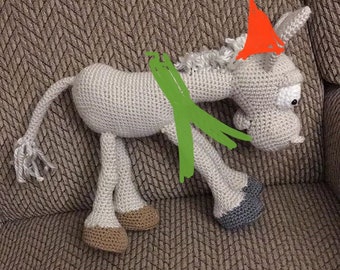 dominick the italian christmas donkey stuffed animal