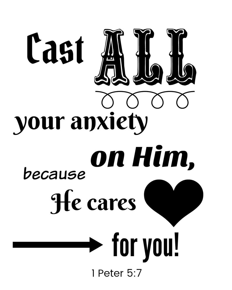 Bible Verse Wall Art 8X10 Instant Downloadable Digital Print | Etsy