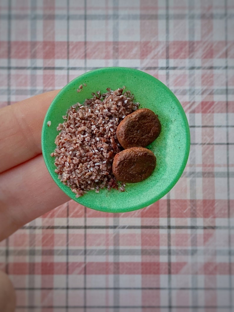 Miniature dollhouse food tutorial DIY instructions Etsy