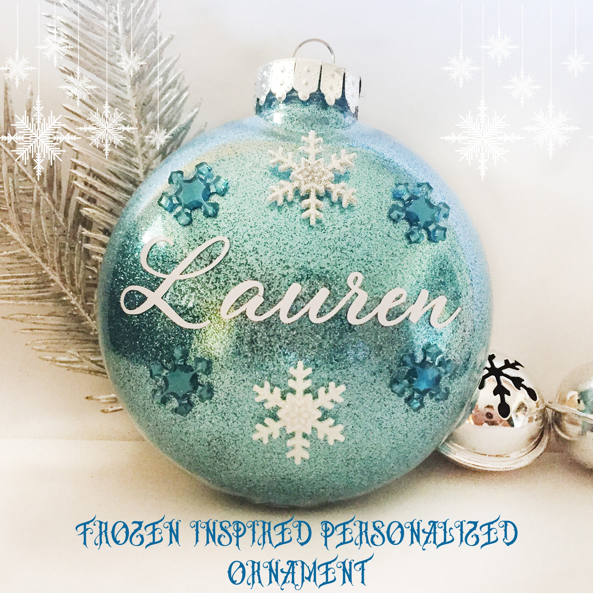 Frozen ornament Personalized Frozen 